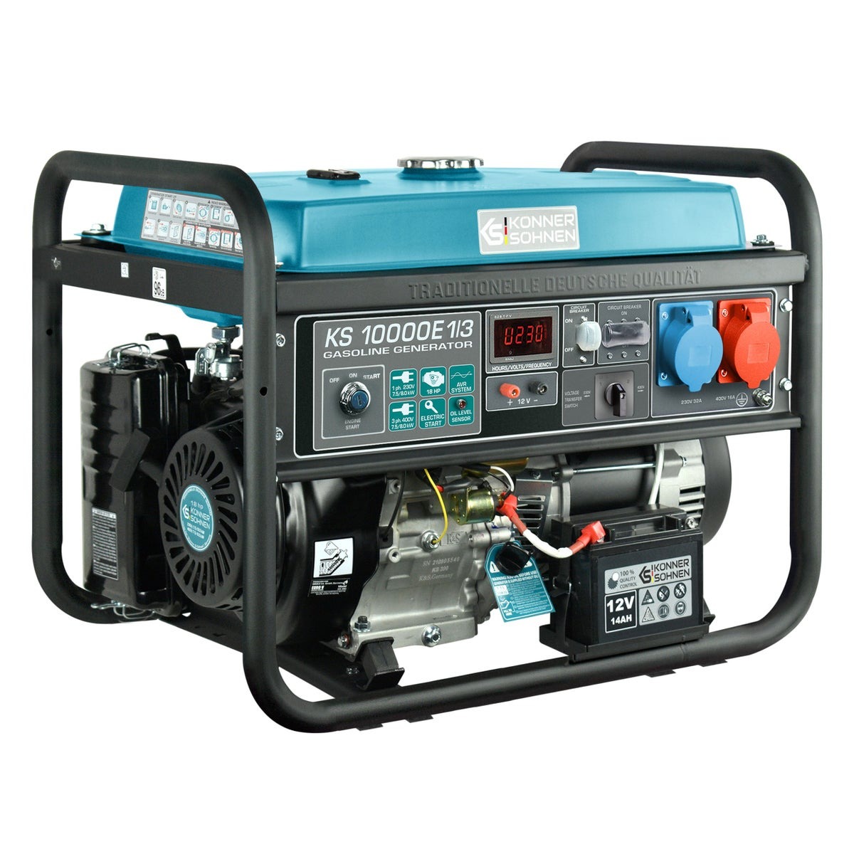 Benzin-Generator KS 10000E 1/3