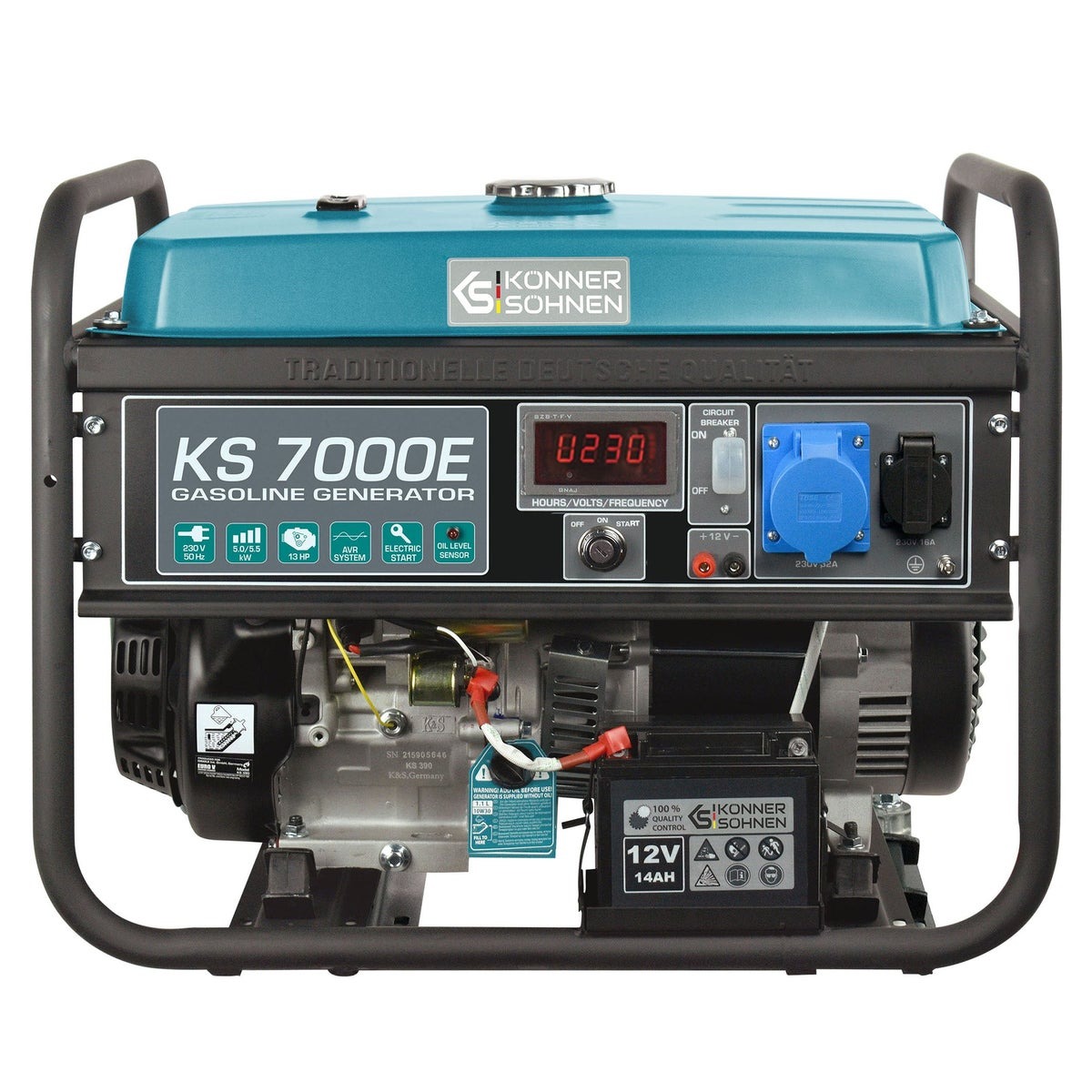 Benzin-Generator KS 7000E Benzin-Generator KS 7000E