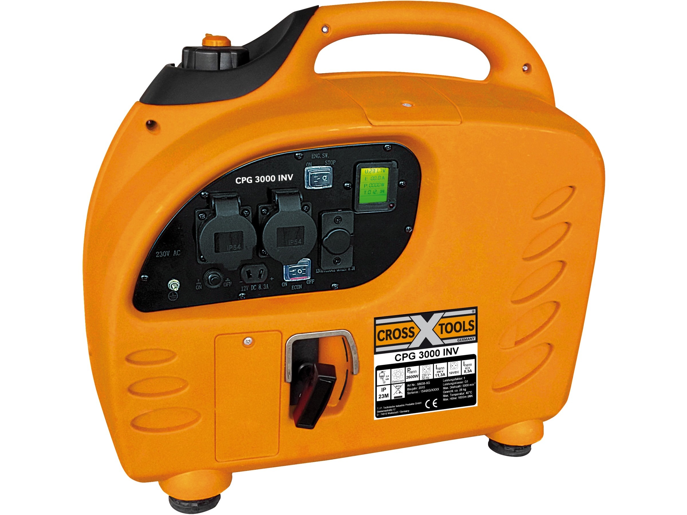 Cross Tools Inverter Stromerzeuger CPG 3000 INV Cross Tools Inverter Stromerzeuger CPG 3000 INV
