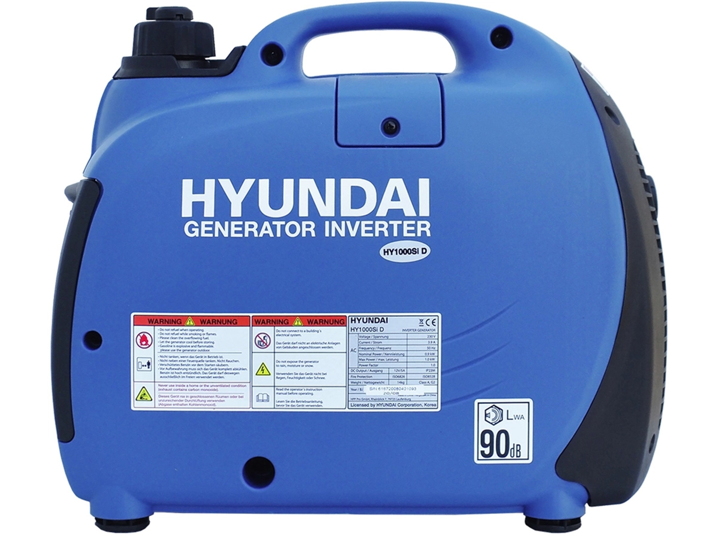 Hyundai Inverter-Generator HY1000Si D 1000 W