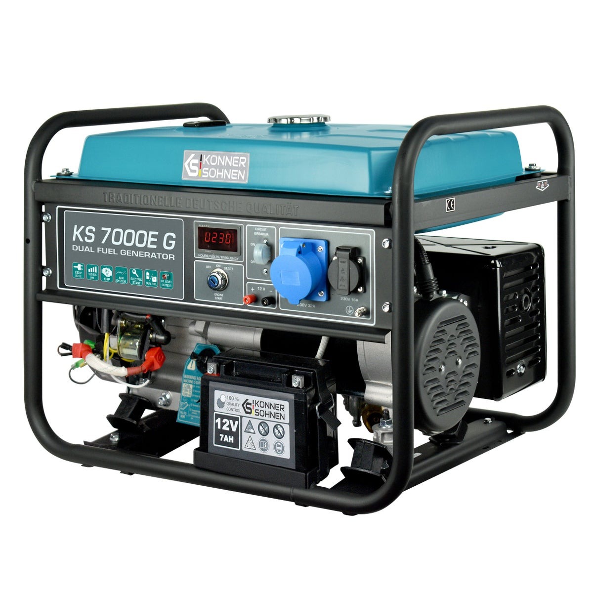 LPG/Benzin-Generator KS 7000E G