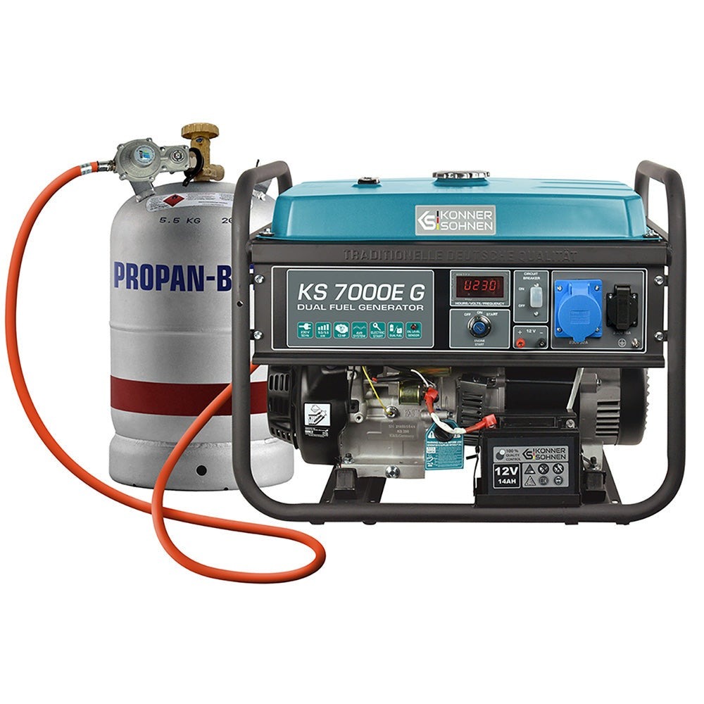 LPG/Benzin-Generator KS 7000E G LPGBenzin-Generator KS 7000E G